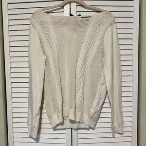 Mango basics knit sweater with bows
